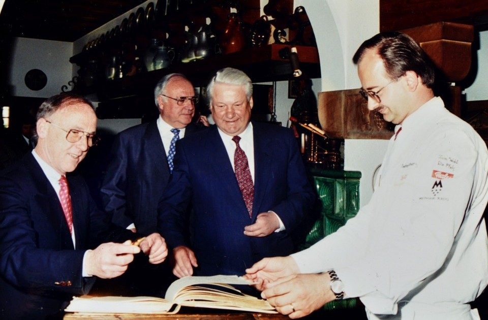 Präsident Boris Jelzin