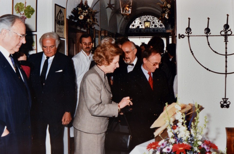 Premierministerin Margaret Thatcher