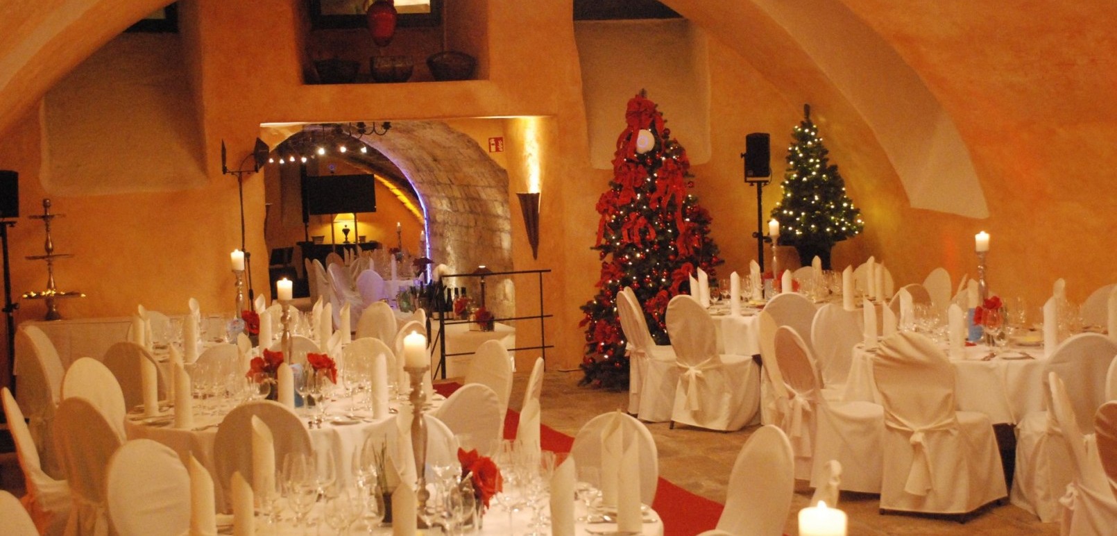 Schlosskeller weihnachtlich